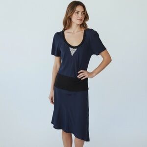 Vena Cava Alaster 100% Silk Asymmetrical Dress NWT